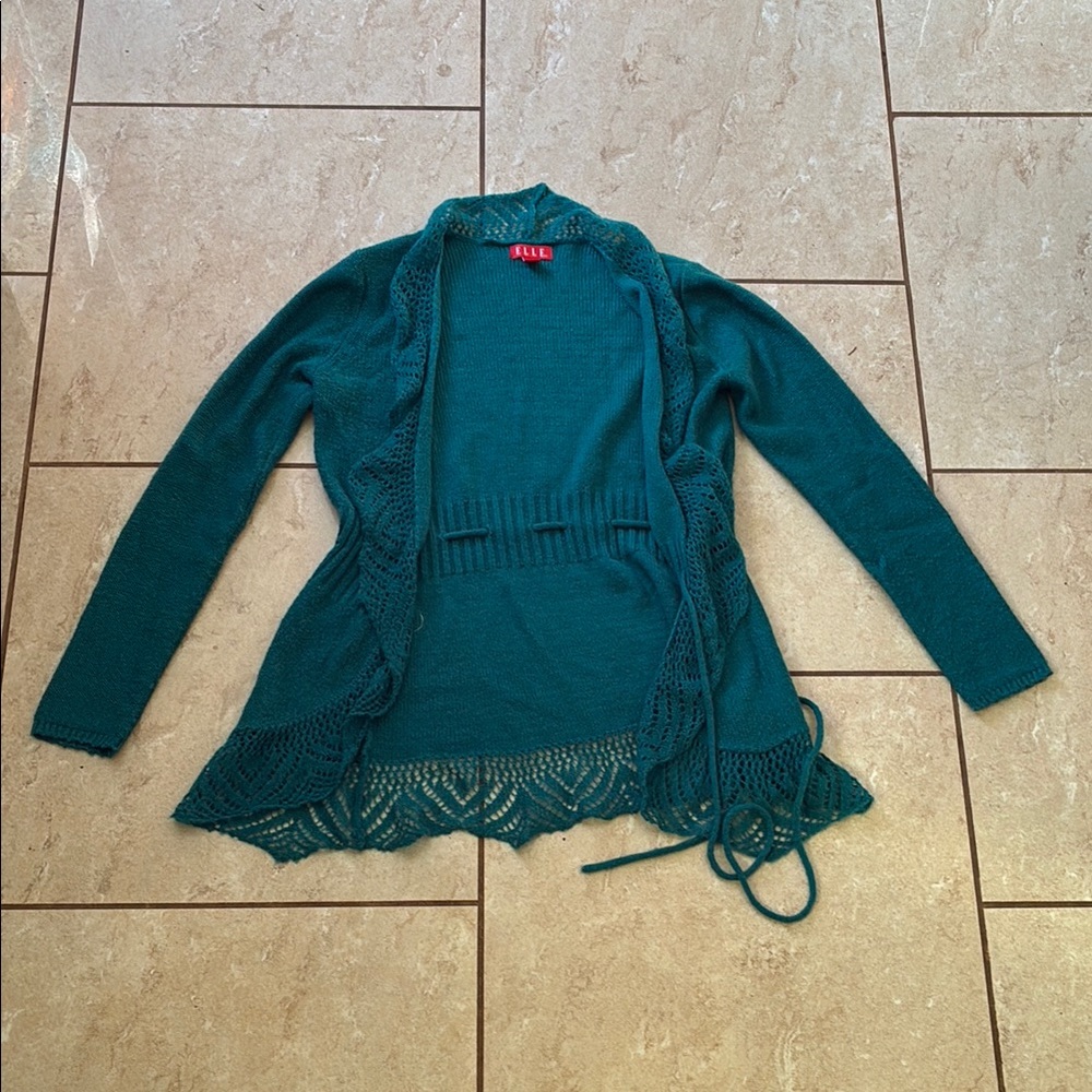 Elle Women's Teal Sweater